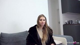 GERMAN SCOUT – DEEP BAREBACK ASS FUCK FOR BUSTY GIRL AT FAKE MODEL JOB CASTING